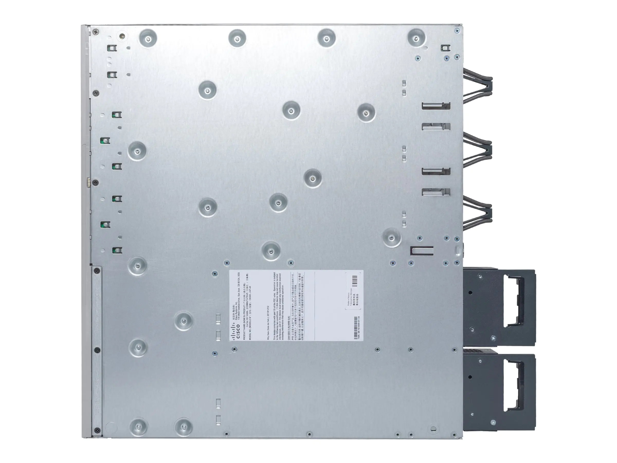 Cisco Catalyst 9300L - Network Essentials - Switch - L3 - 48 x 10/100/1000 (PoE+) + 4 x 10 Gigabit SFP+ (Uplink) - an Rack montierbar - PoE+ (505 W)