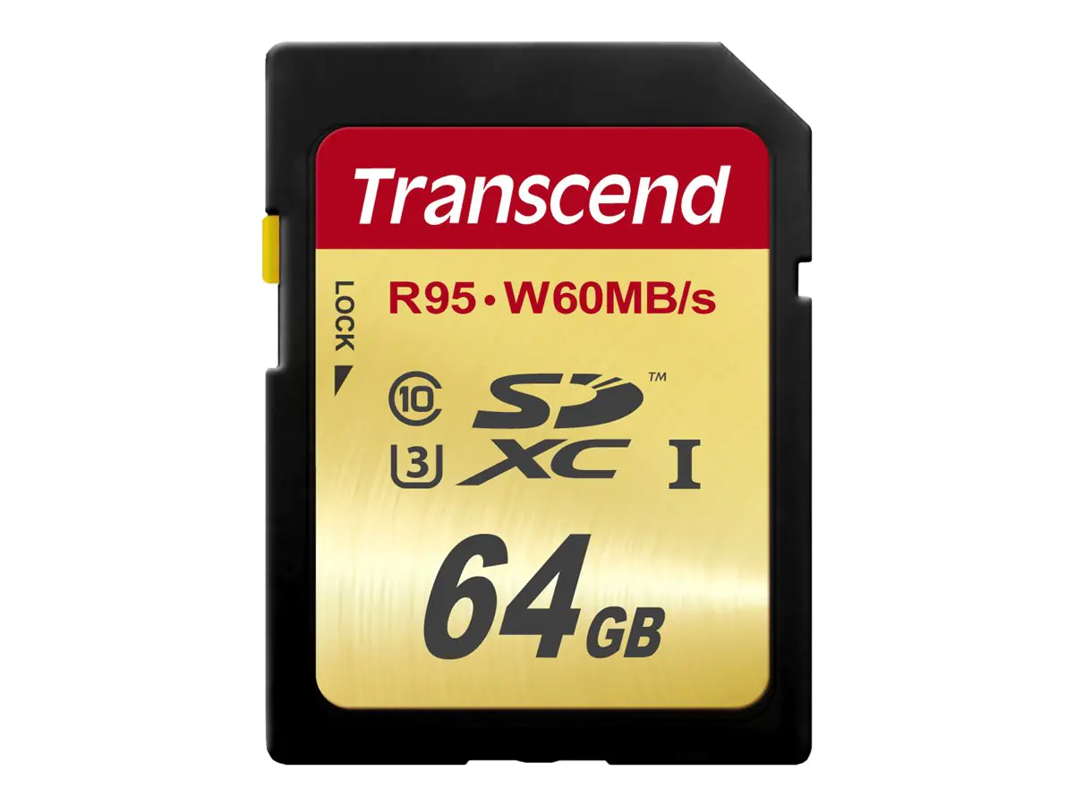 Transcend Ultimate - Flash-Speicherkarte - 64 GB - UHS Class 3 - SDXC UHS-I
