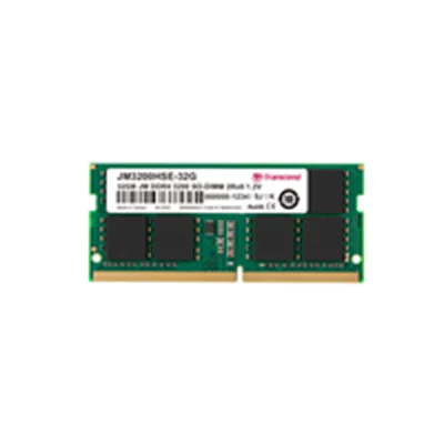 Transcend JetRAM - DDR4 - Modul - 32 GB - SO DIMM 260-PIN - 3200 MHz / PC4-25600 - CL22 - 1.2 V - ungepuffert - non-ECC