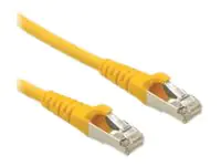 Roline - Patch-Kabel - RJ-45 (M) bis RJ-45 (M) - 20 m - SFTP, PiMF - CAT 6a - Gelb