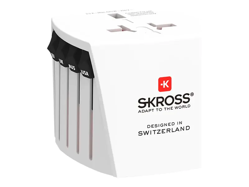 SKROSS MUV Micro - Adapter für Power Connector - Typ G, Typ A, Typ C, Typ I (S) 1.102500E