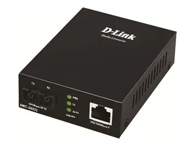 D-Link DMC G02SC - Medienkonverter - 1GbE - 10Base-T, 1000Base-SX, 100Base-TX, 1000Base-T