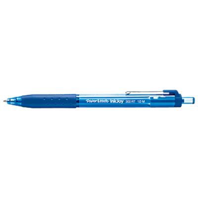 Papermate Kugelschreiber InkJoy 300 RT S0959920 M Druckmechanik blau