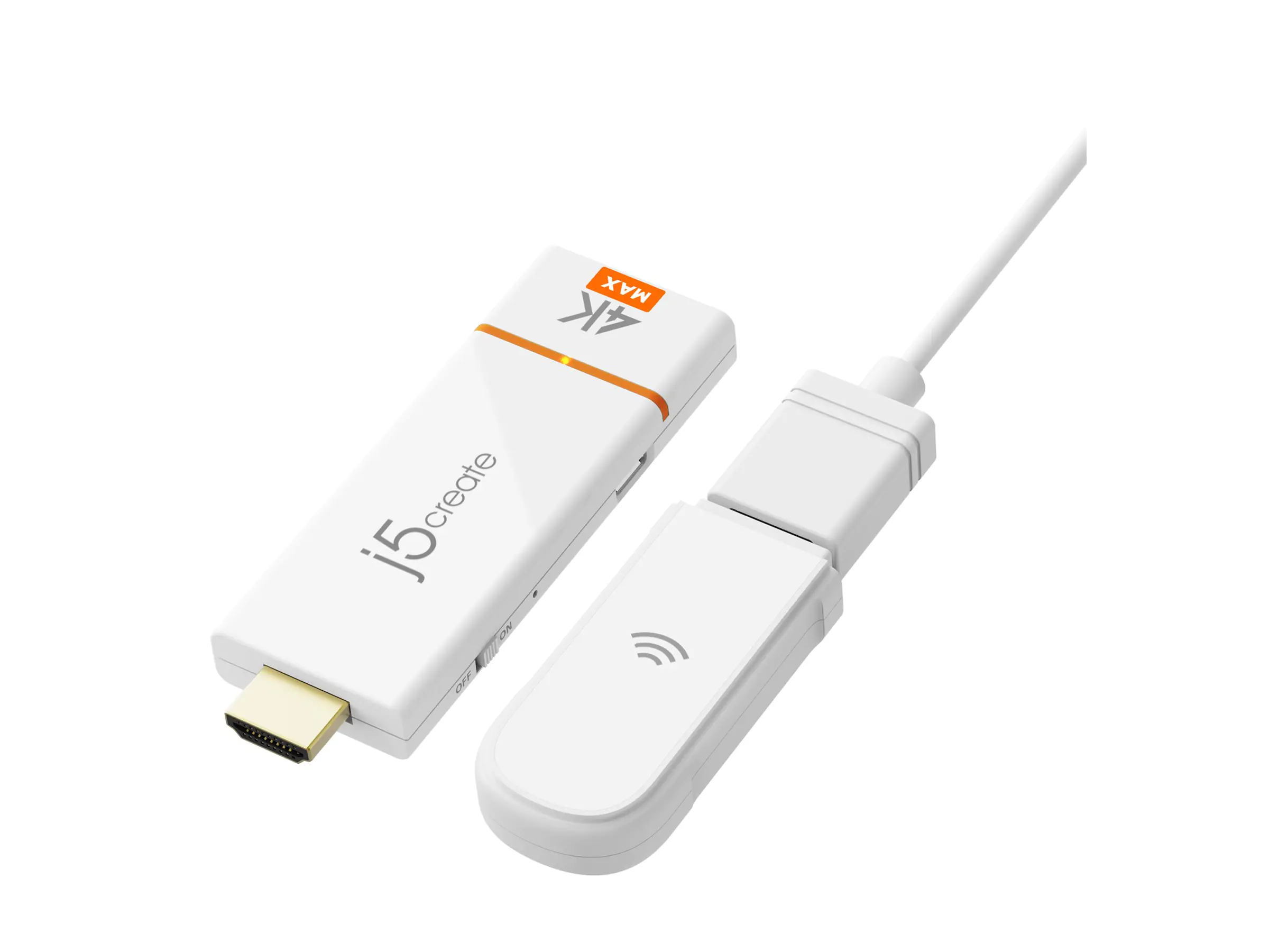 J5Create ScreenCast 4K JVAW76MAX - Wireless Video-/Audio-Erweiterung - HDMI - bis zu 15 m
