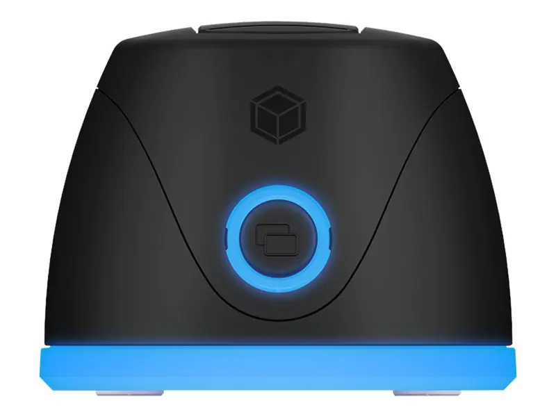 RaidSonic ICY BOX IB-1124L-C3 - HDD-Dockingstation mit Ein/Aus-Schalter, LED-Ambientebeleuchtung Schächte: 1 - 2,5" / 3,5" gemeinsam genutzt (6,4 cm/8,9 cm gemeinsam genutzt) - SATA 6Gb/s - USB 3.0 - Schwarz