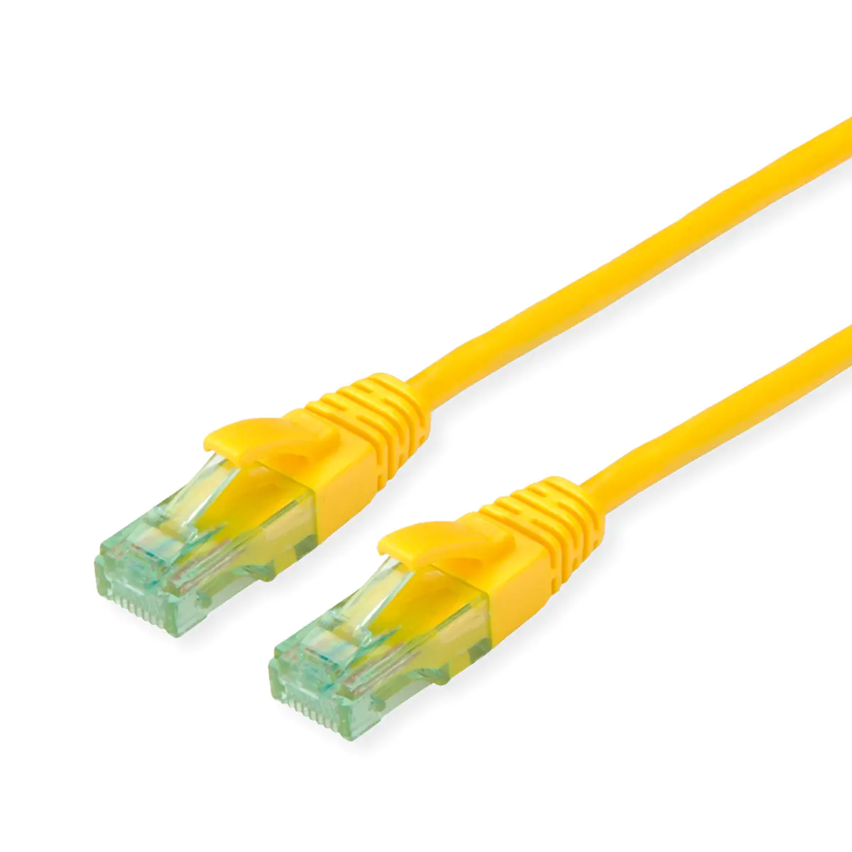 ROLINE RM UTP Patchkabel Kat6A/Kl.EA gelb 15m - UTP
