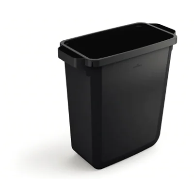 DURABLE Abfalleimer DURABIN® ECO 60l Kunststoff, recycelt schwarz 1 Sortierfach