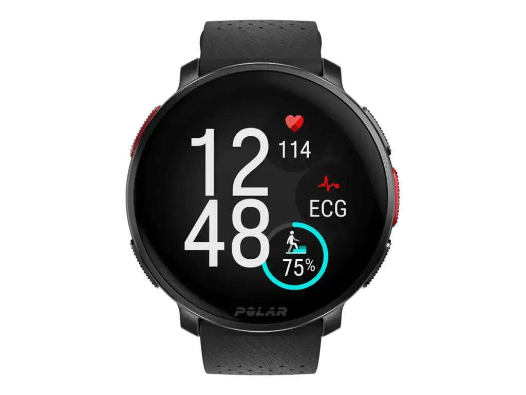 POLAR Vantage V3 - Aluminum - Sportuhr mit Band - Silikon - Anzeige 3.5 cm (1.39")