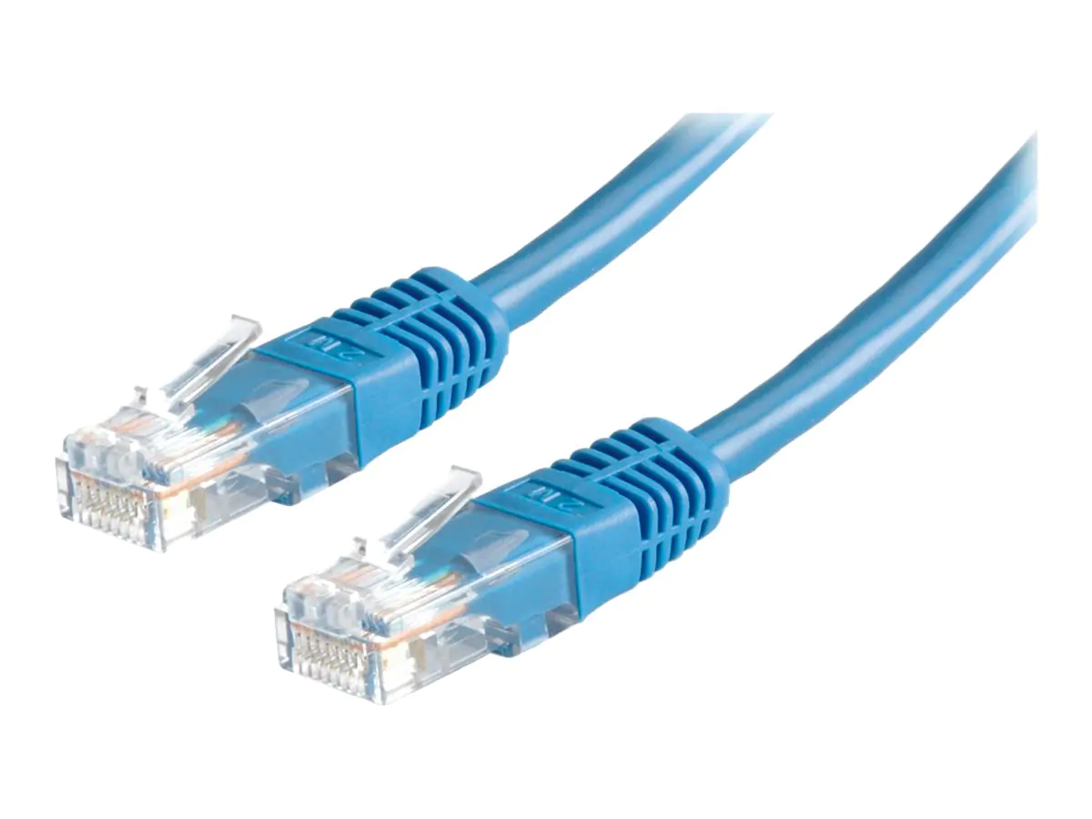 VALUE - Patch-Kabel - RJ-45 (M) zu RJ-45 (M) - 1.5 m - UTP - CAT 6 - geformt, verseilt - Blau