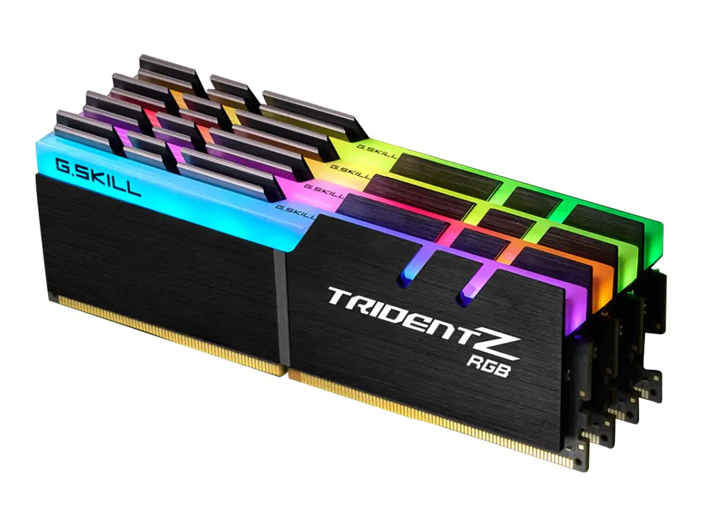 G.Skill TridentZ RGB Series - DDR4 - 64 GB: 4 x 16 GB - DIMM 288-PIN - F4-3600C16Q-64GTZR