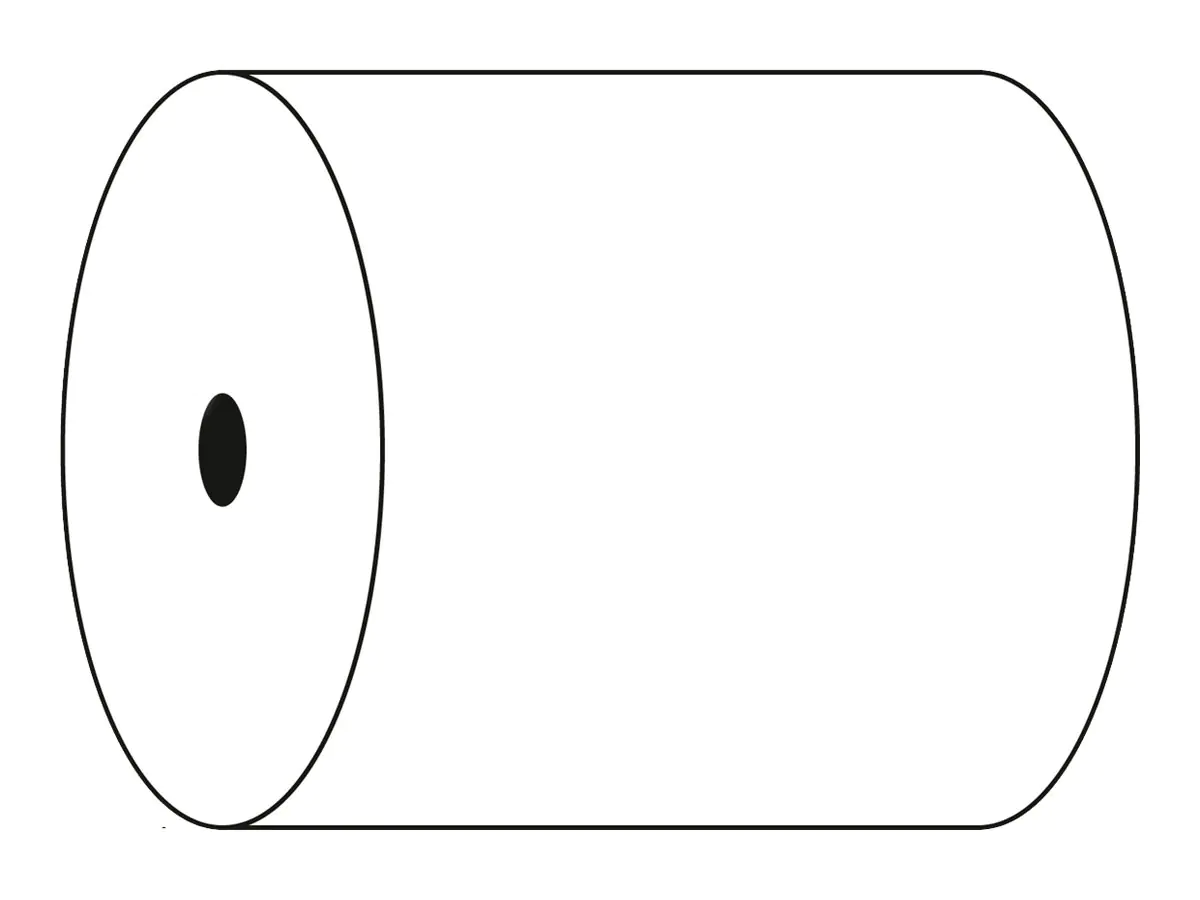 Exacompta Rolle (8 cm x 76 m) - 55 g/m² - 1 Rolle(n) Quittungspapier 43818E