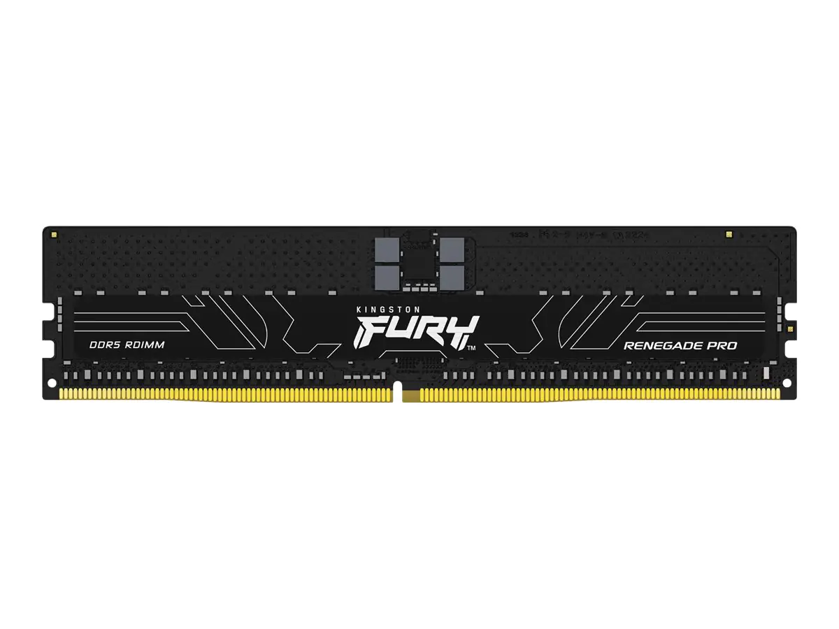 Kingston FURY Renegade Pro - DDR5 - Modul - 32 GB - DIMM 288-PIN - 4800 MHz / PC5-38400 - CL36 - 1.1 V - registriert - on-die ECC - Schwarz