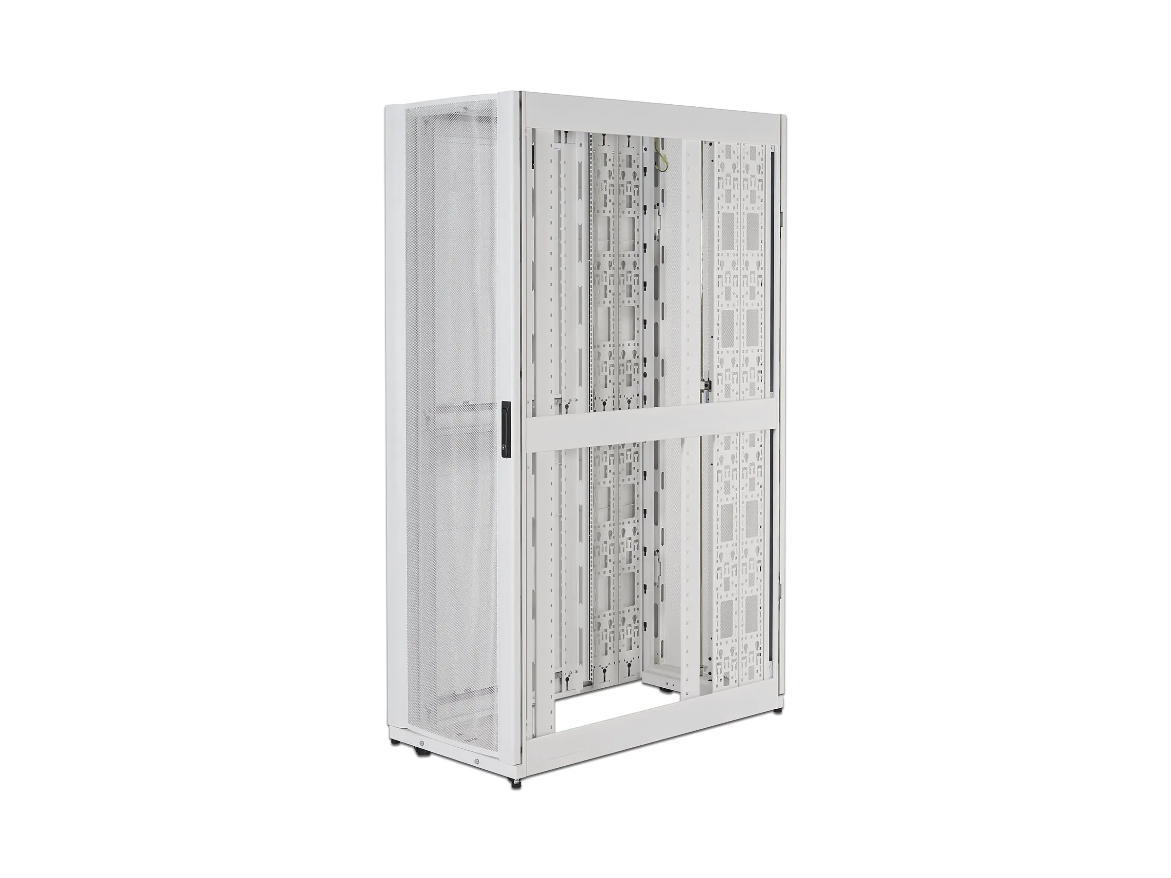 APC NetShelter SX - Schrank Netzwerkschrank - weiß - 42HE - 48.3 cm (19") AR3150W