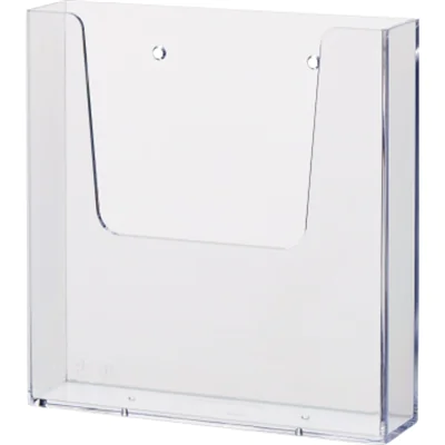 Helit Wandprospekthalter A5 1-Fach transparent H2350102