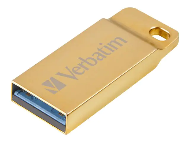 Verbatim Metal Executive - USB-Flash-Laufwerk - 32 GB - USB 3.0 - Gold