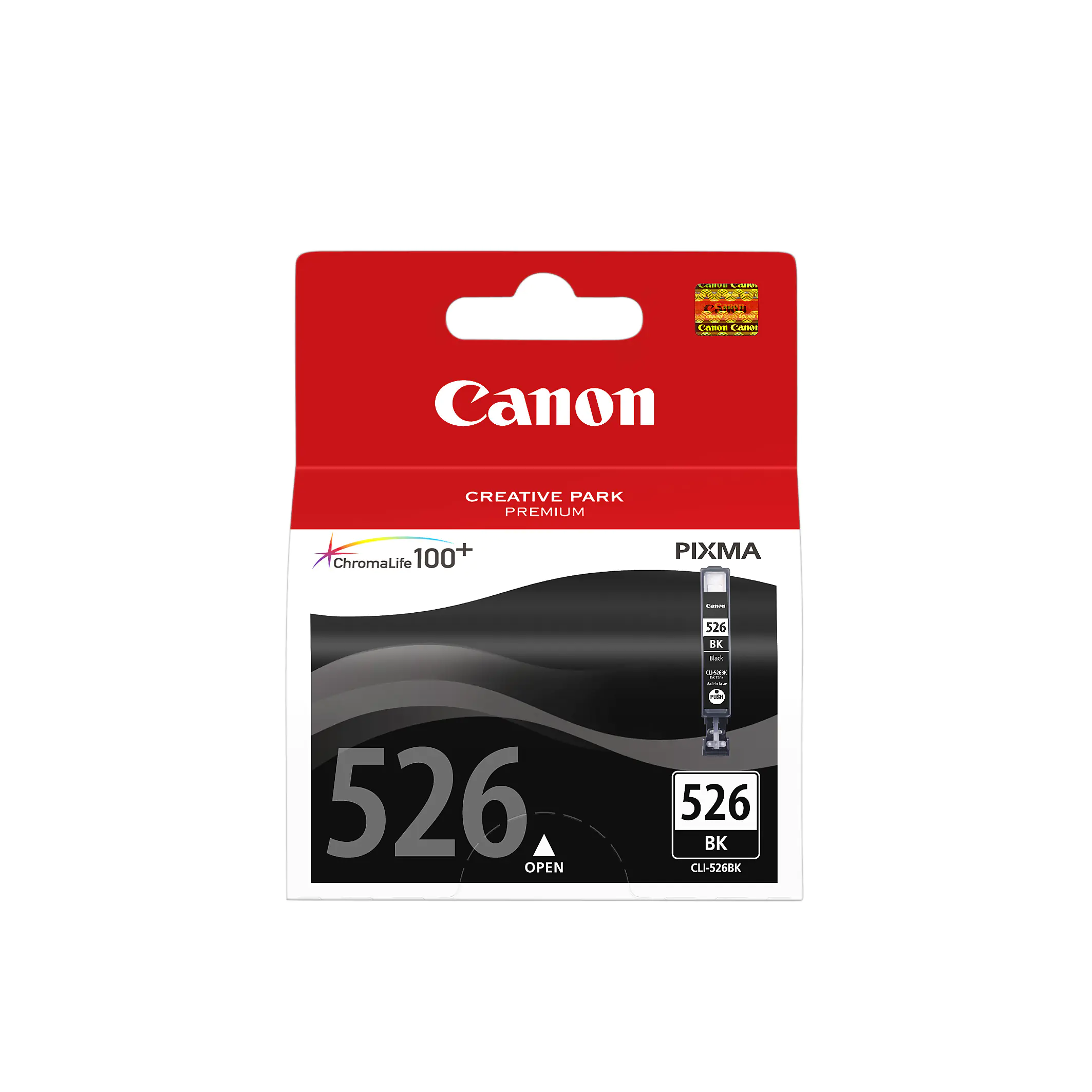 Canon CLI-526BK - Schwarz - Original - Tintenbehälter - für PIXMA iP4950, iX6550, MG5250, MG5350, MG6150, MG6250, MG8150, MG8250, MX715, MX885, MX895