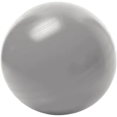 ABS Sitzball 75cm Crylon®, 100 % recycelbar silber