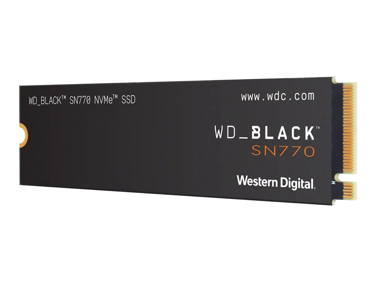 WD_BLACK SN770 WDS250G3X0E - SSD - 250 GB - intern - M.2 2280 - PCIe 4.0 x4 (NVMe)