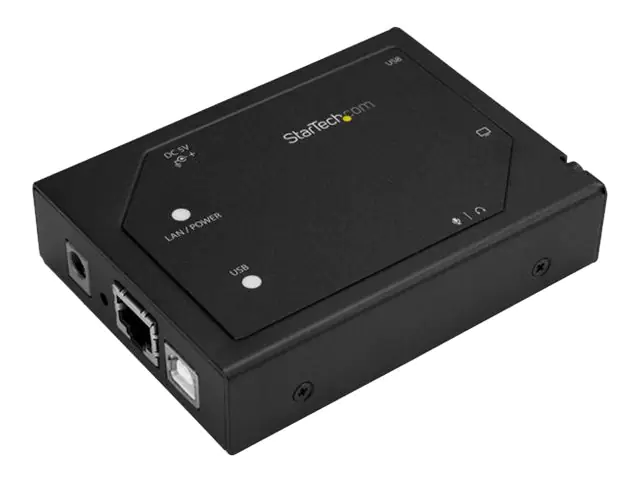 StarTech VGA Over IP Extender mit 2 Port USB Hub - Video Over LAN Extender - 1920 x 1920 - Erweiterung für Video/Audio - VGA - bis zu 100 m
