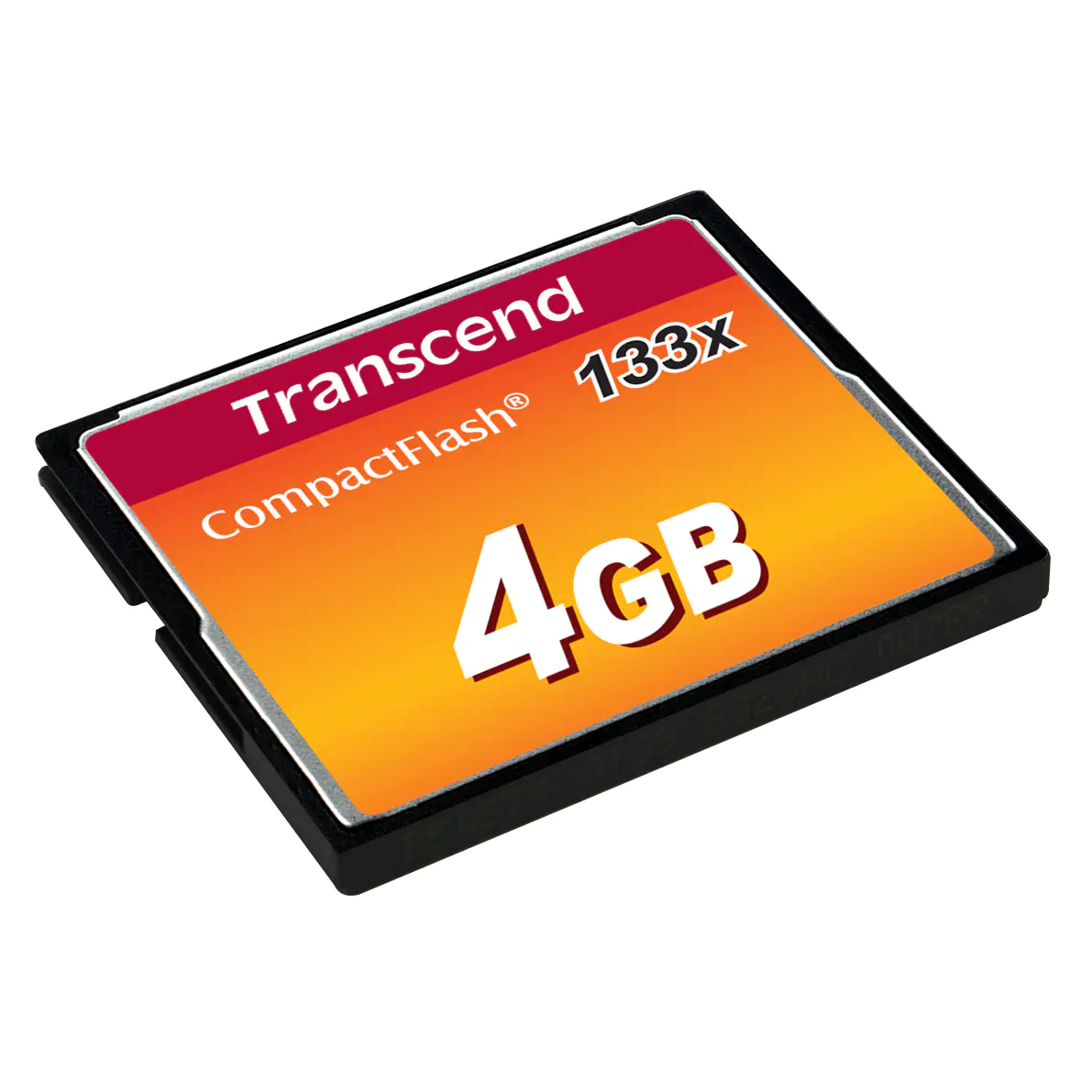 Transcend - Flash-Speicherkarte - 4 GB - 133x - CompactFlash
