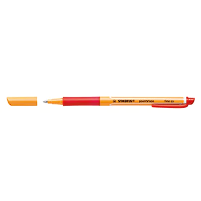 STABILO pointVisco Gelschreiber orange 0.5 mm Schreibfarbe rot 10 St. 1099/40