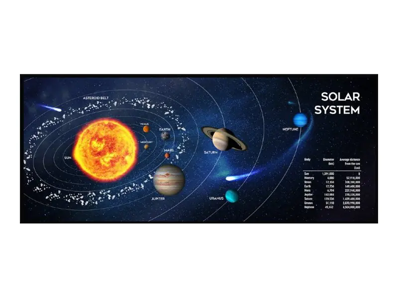 Gembird MP-SOLARSYSTEM-XL-01 - Mauspad - extra