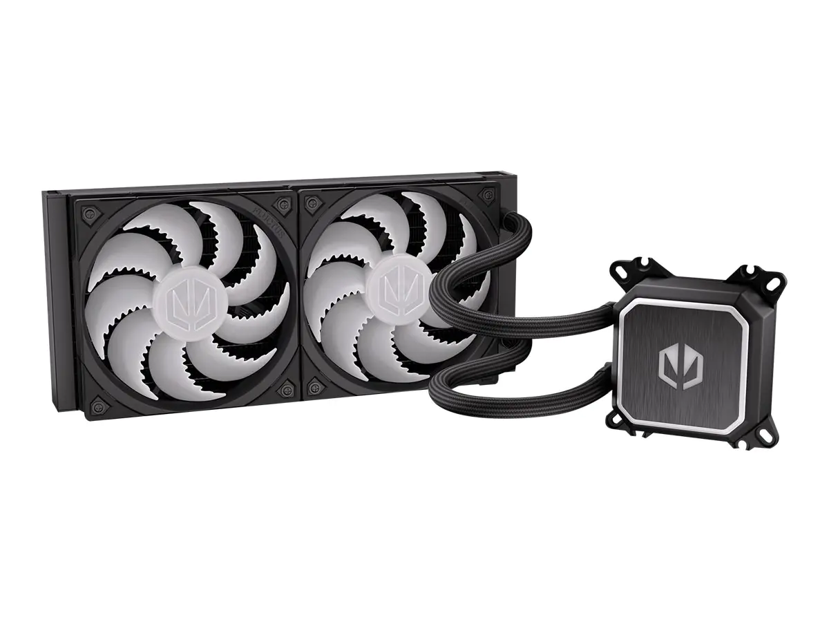 Endorfy Navis F240 ARGB - Prozessor-Flüssigkeitskühlsystem - Kühlergröße: 240 mm - (für: LGA2011-3, LGA2011 (Square ILM), AM4, LGA2066, LGA1200, LGA1700, AM5, LGA115x Socket) - 120 mm