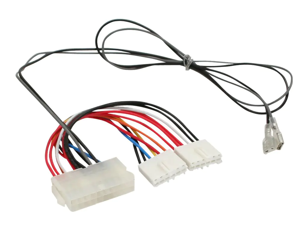 InLine - Netzteil - Strom P8/P9 (W) zu ATX, 20-polig (W) - 20 cm - verseilt