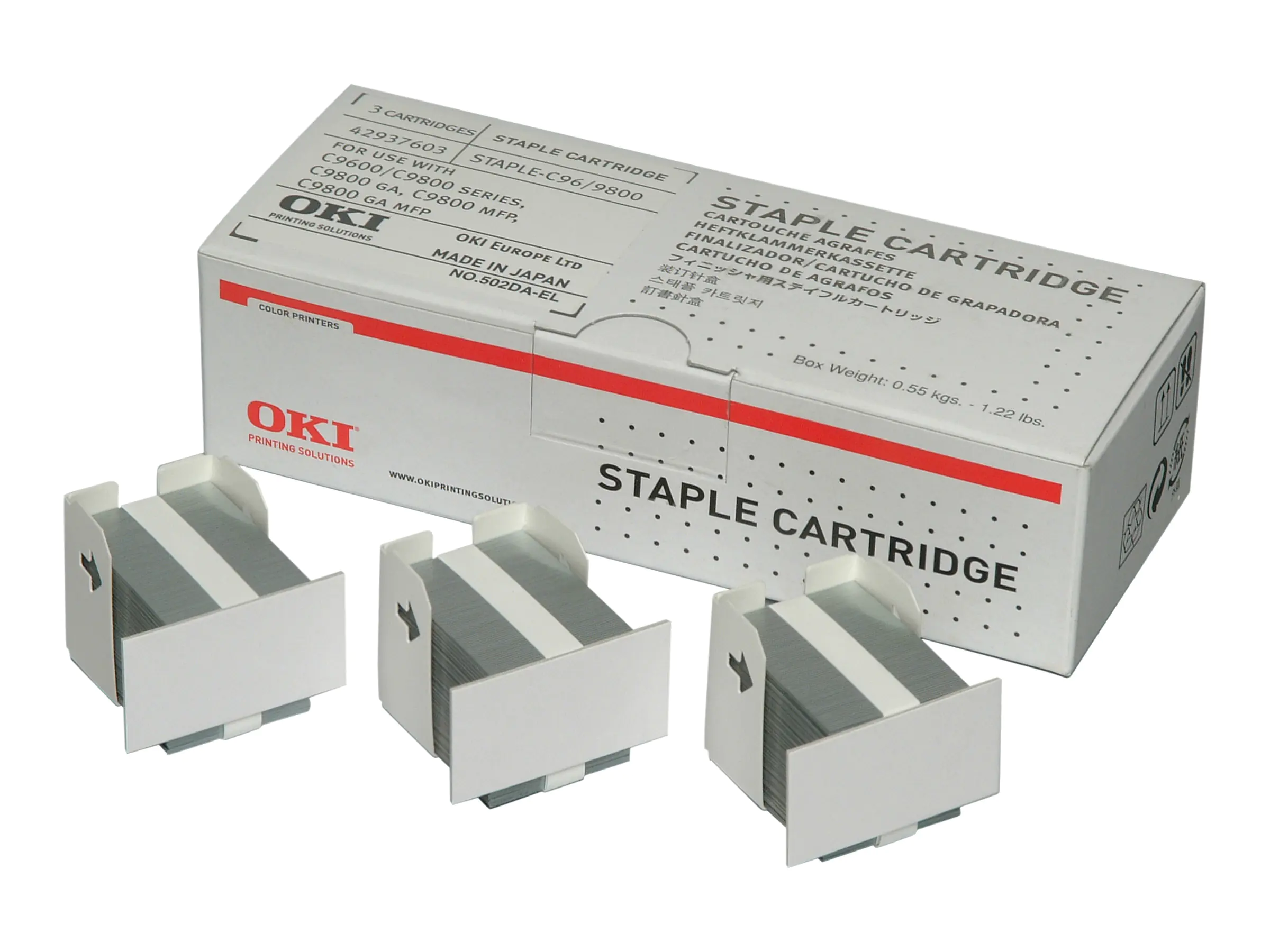 OKI Klammern (Packung mit 15000) - für C910 42937603