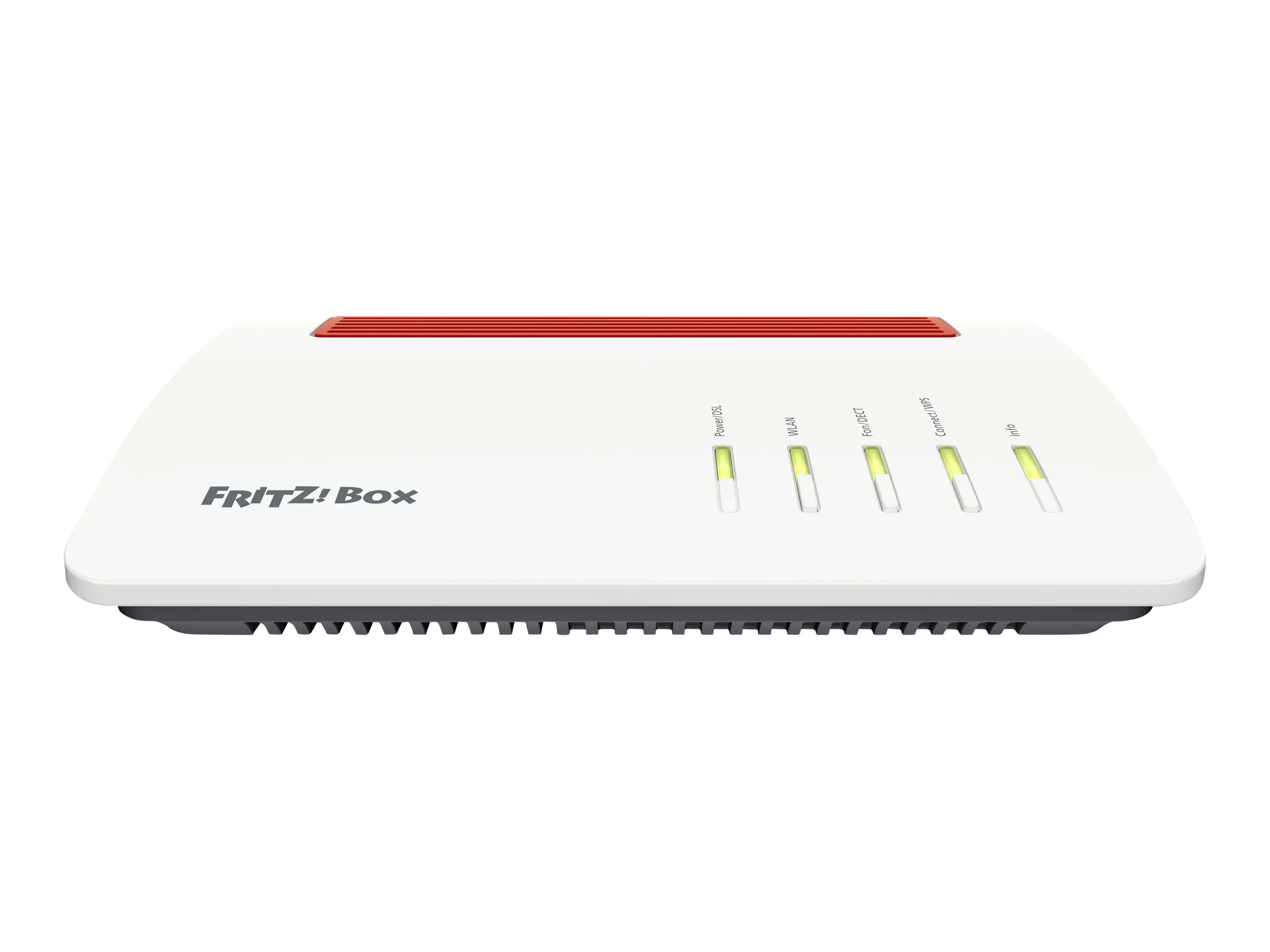 FRITZ! Box 7590 AX, Wi-Fi 6 (802.11ax), Dual-Band (2,4 GHz/5 GHz), Ethernet/LAN, ADSL2+, Weiß, Tabletop-Router 20002998