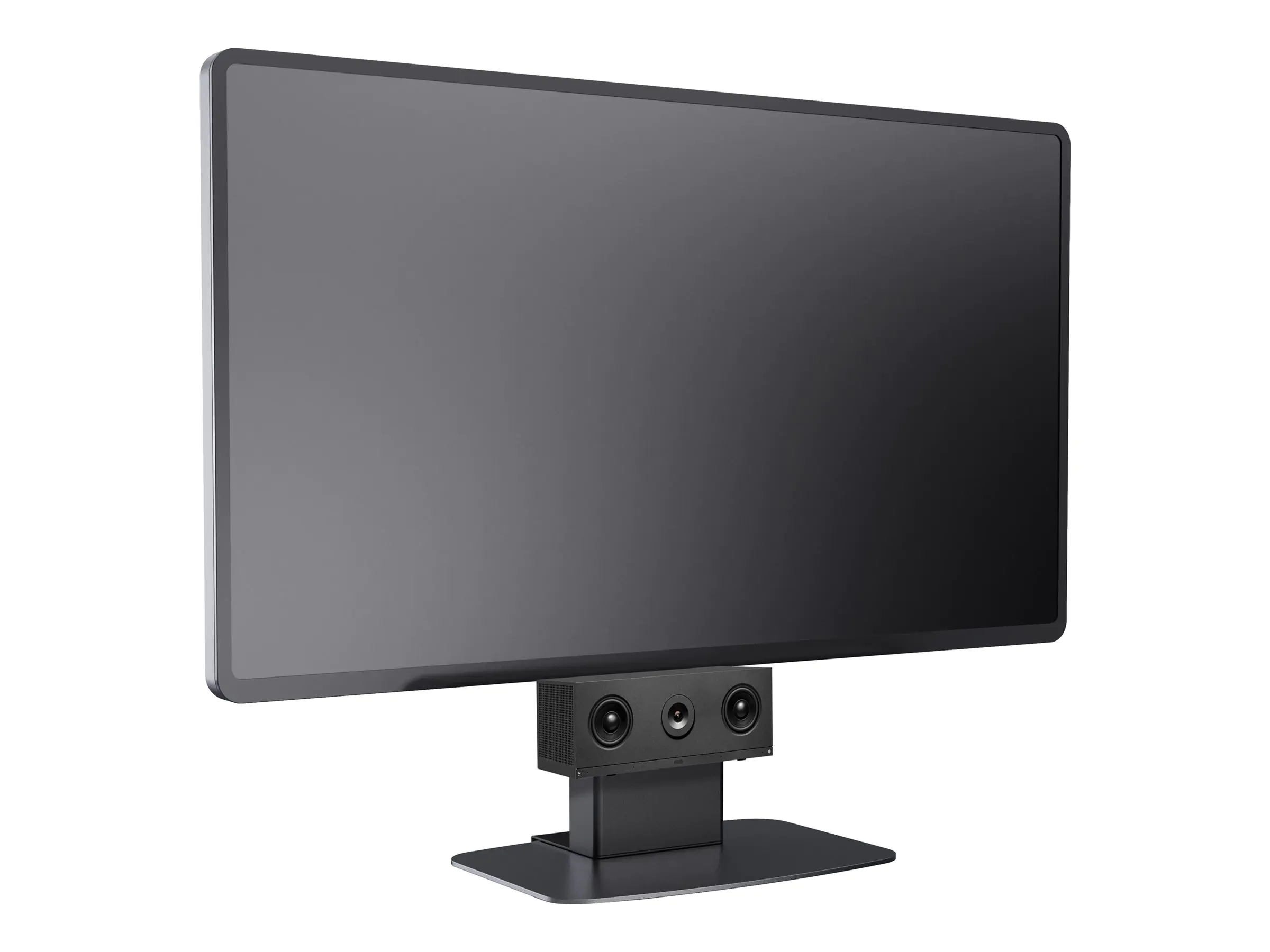 TECH DATA Vision - Aufstellung - für LCD-Display - kaltgewalzter Stahl - Schwarz - Bildschirmgröße:
