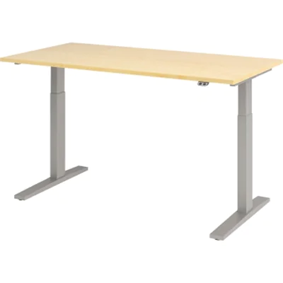 Hammerbacher Schreibt. el.160x80cm si/ahorn VXMKA16/3/S