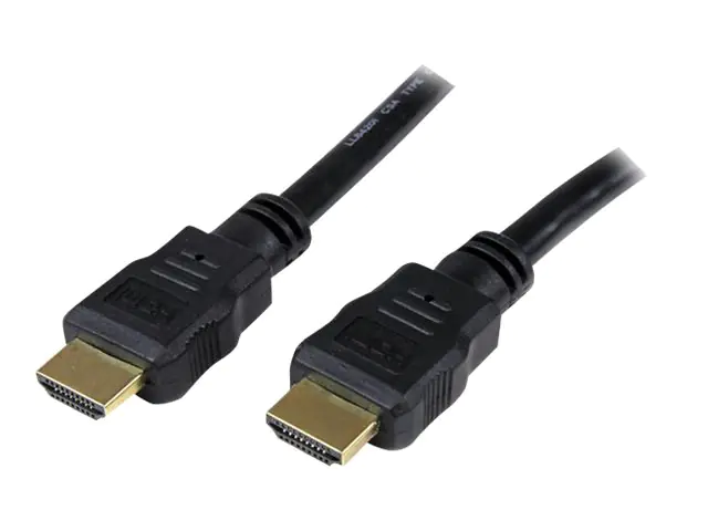 StarTech High-Speed-HDMI-Kabel 1,5m - HDMI Verbindungskabel Ultra HD 4k x 2k mit vergoldeten Kontakten - HDMI Anschlusskabel (St/St) - HDMI-Kabel - HDMI männlich zu HDMI männlich - 1.5 m - Doppelisolierung - Schwarz - für P/N: MSTCDP122HD