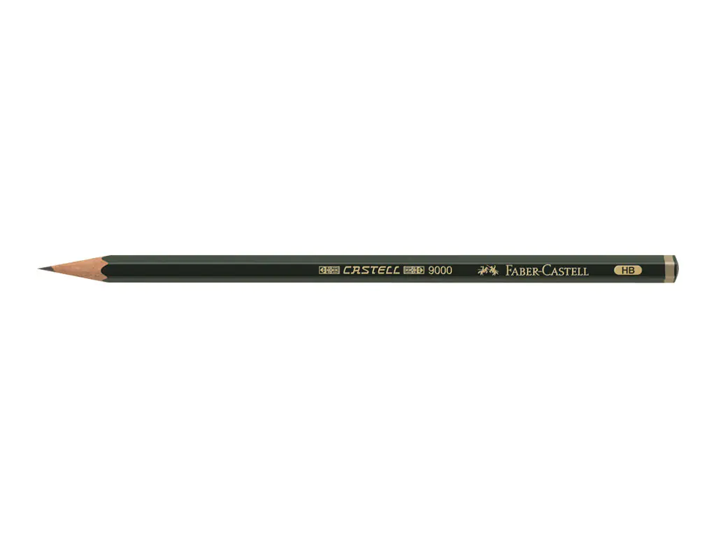 FABER-CASTELL CASTELL 9000 - Bleistift - F 119010