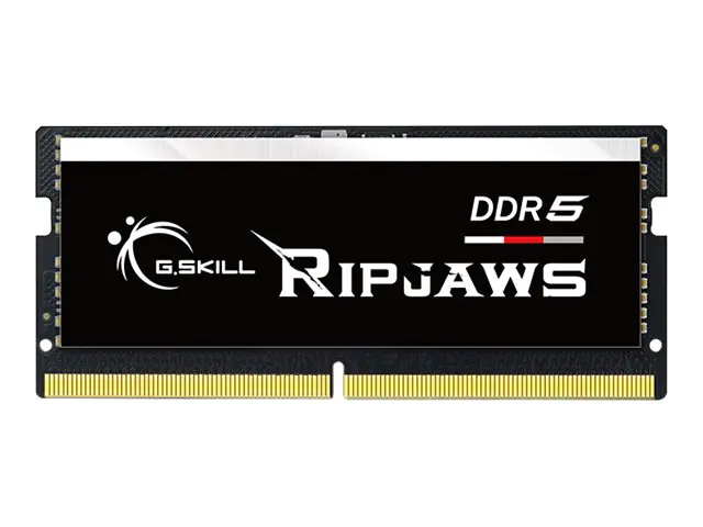 G.Skill Ripjaws - DDR5 - Modul - 32 GB - SO DIMM 262-PIN - 4800 MHz / PC5-38400 - CL40 - 1.1 V
