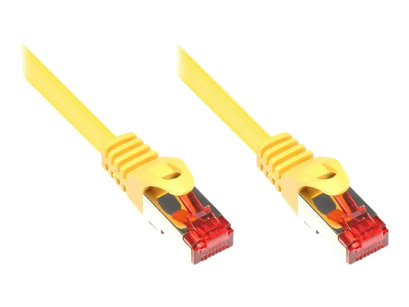 Good Connections RNS - Patch-Kabel - RJ-45 (M) bis RJ-45 (M) - 2 m - SFTP, PiMF - CAT 6 - geschirmt, ohne Haken - Gelb