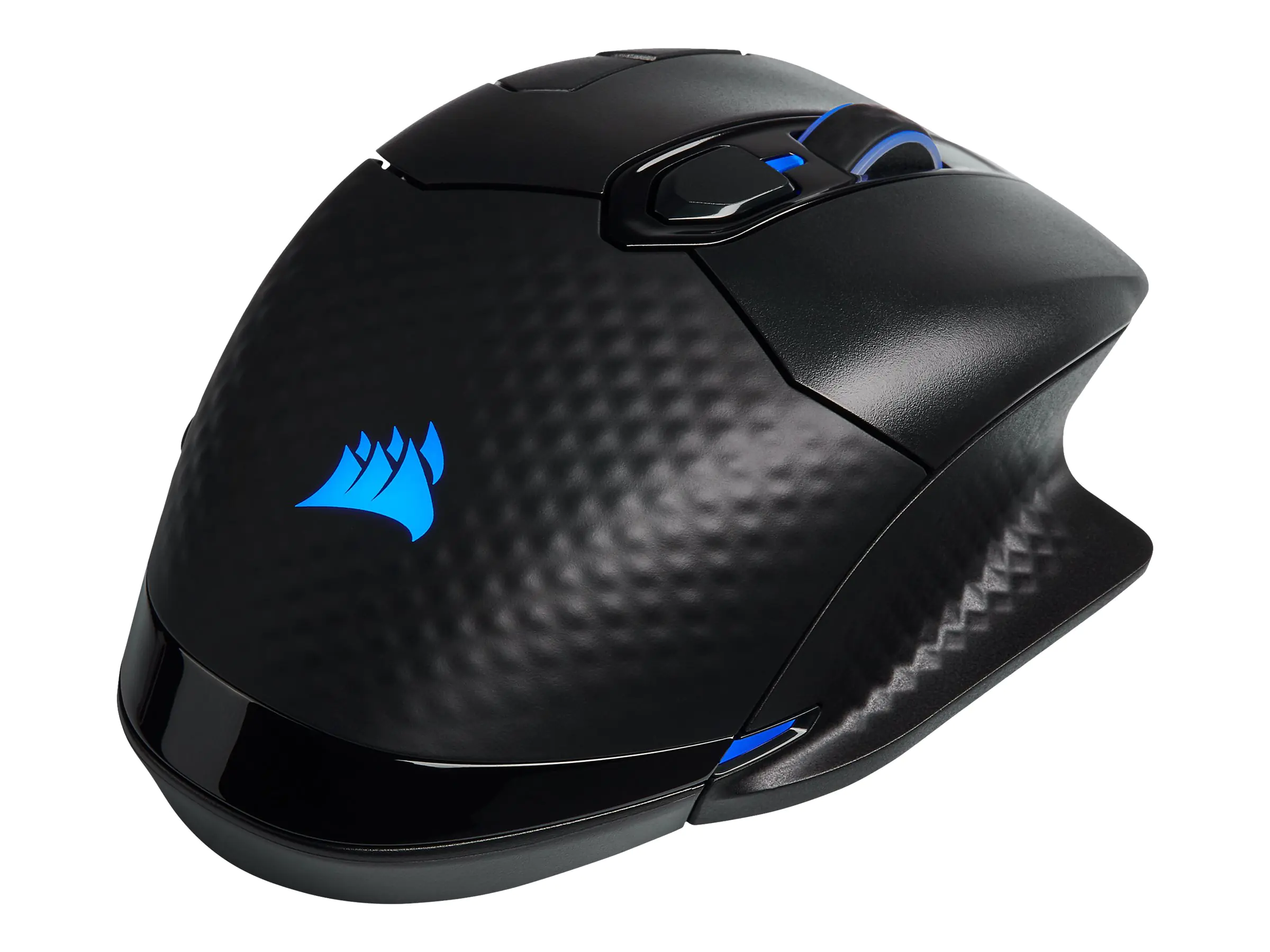 CORSAIR Gaming DARK CORE RGB PRO SE - Maus - optisch - 8 Tasten - kabellos, kabelgebunden - USB, 2.4 GHz, Bluetooth 4.2 LE - Schwarz