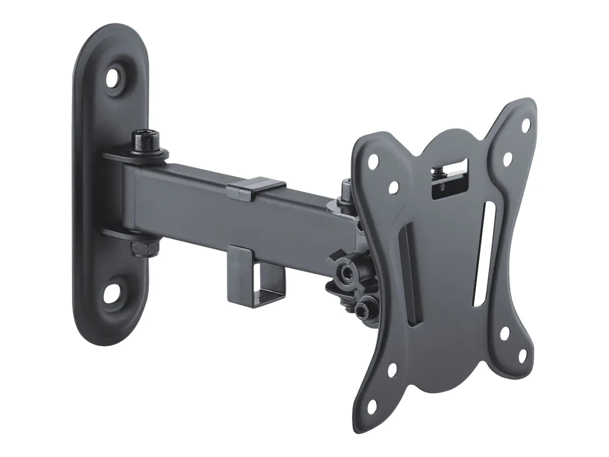 PureLink PM-FM11-100 - Befestigungskit (Gelenkarm, VESA-Adapter) - für LCD TV - Stahl - Schwarz - Bildschirmgröße: 33-68.6 cm (13"-27") - Wandmontage