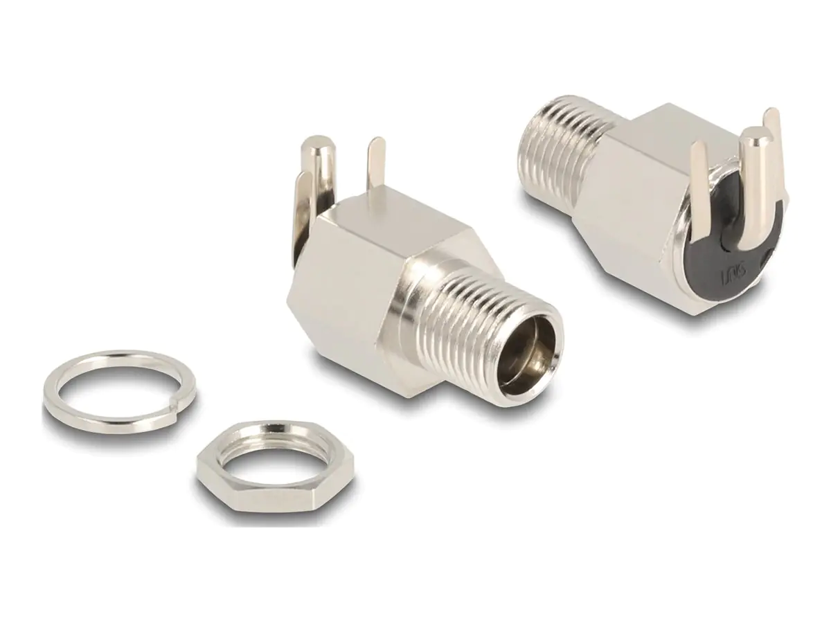 Delock Netzanschluss - DC jack 5,5 mm x 12 mm (ID: 2,5 mm)