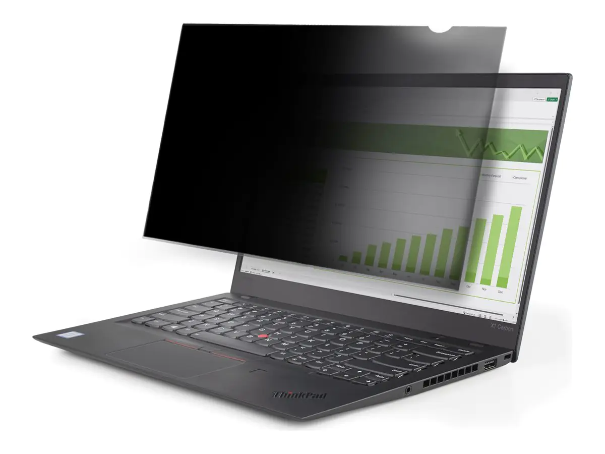 StarTech.com 15,6" Laptop Sichtschutzfolie, Anti-Glare Privacy Screen - Blickschutzfilter für Notebook (horizontal) 156L-PRIVACY-SCREEN