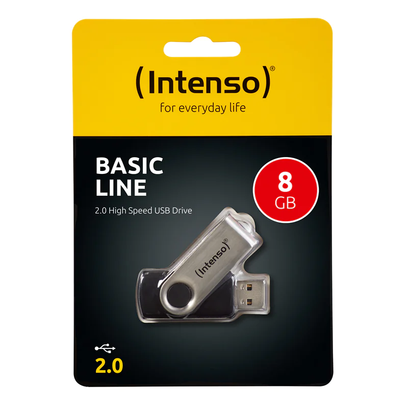 Intenso Basic Line - USB-Flash-Laufwerk - 8 GB - USB 2.0