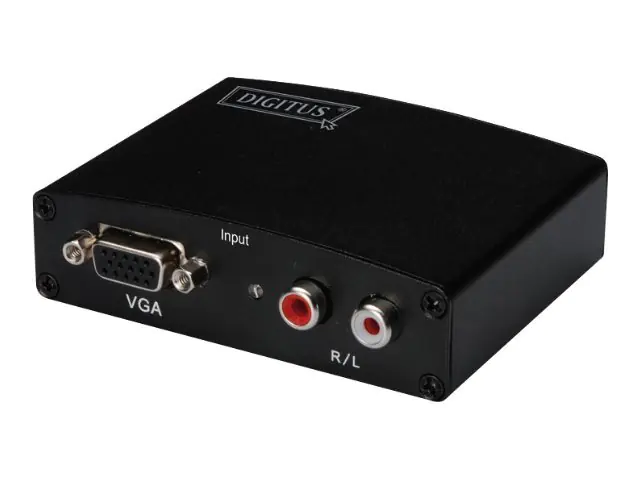DIGITUS VIDEO KONVERTER VGA/AUDIO AUF HDMIVIDEOAUF LOESUNG BIS 1280X1024 PIXEL BANDBREITE 165MHZ DS-4