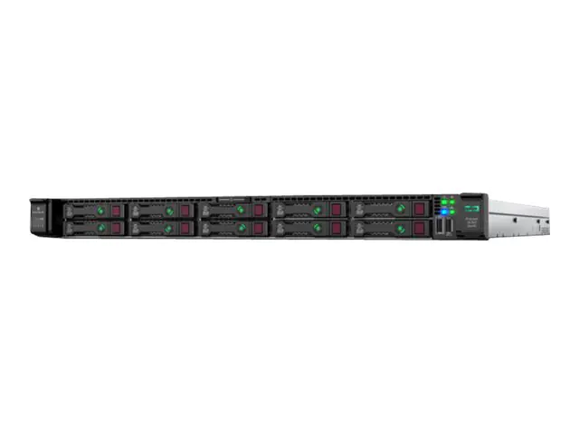 HPE ProLiant DL360 Gen10 - Server - Rack-Montage - 1U - zweiweg - 2 x Xeon Gold 5220 / 2.2 GHz - RAM 64 GB - SAS - Hot-Swap 6.4 cm (2.5") Schacht/Schächte - keine HDD - 1GbE, 10GbE, 25GbE - kein Betriebssystem - Monitor: keiner