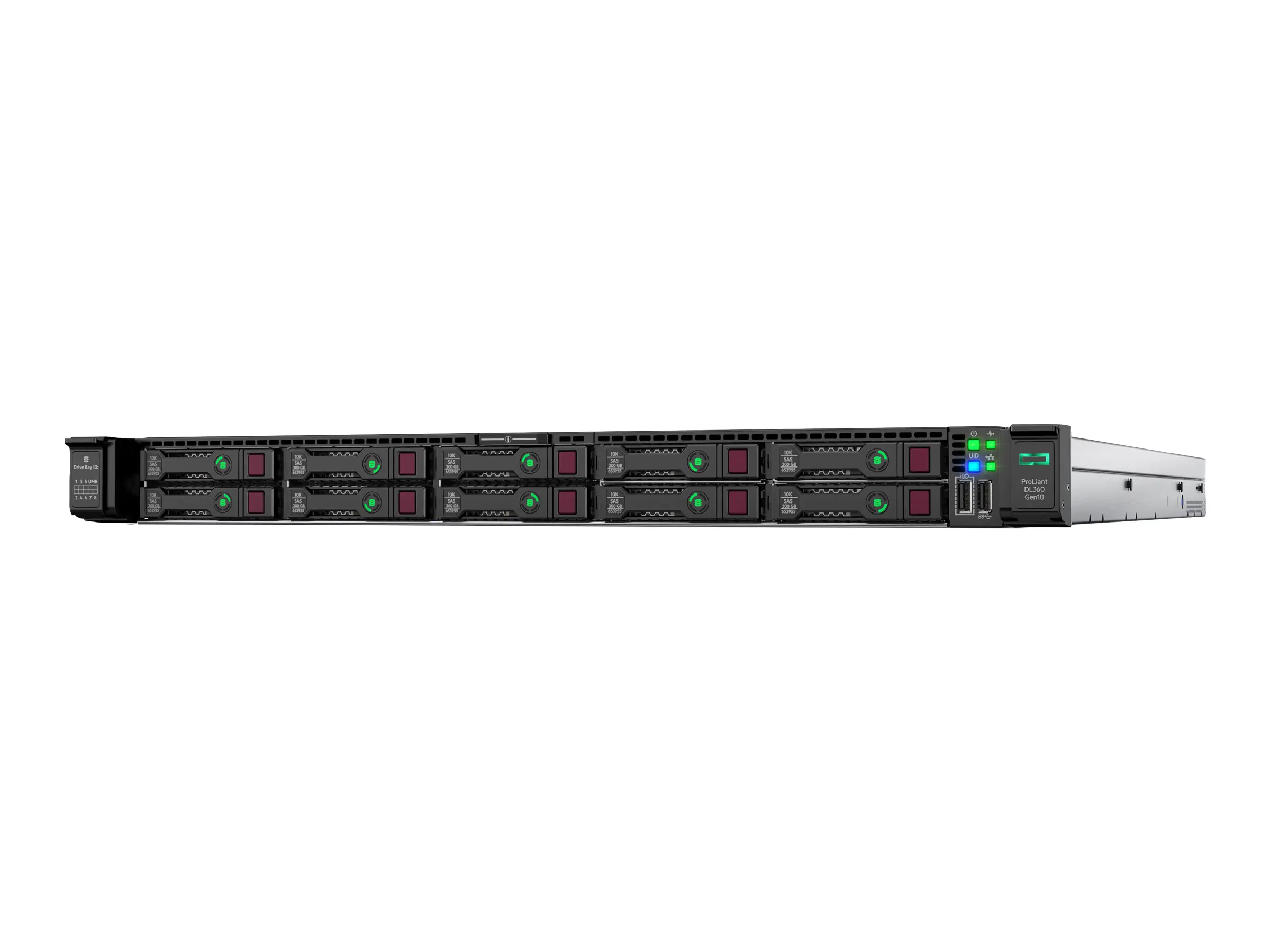 HPE ProLiant DL360 Gen10 SMB Network Choice - Server - Rack-Montage - 1U - zweiweg - 1 x Xeon Silver 4210 / 2.2 GHz - RAM 16 GB - SAS - Hot-Swap 6.4 cm (2.5") Schacht/Schächte - keine HDD - 1GbE - Monitor: keiner