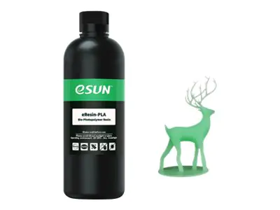 Esun - 1 kg - Grasgrün - PLA pflanzenbasiert - UV-Harz (3D)