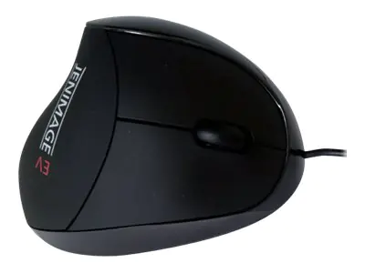 JENIMAGE EV - Vertical mouse - ergonomisch - 5 Tasten - kabelgebunden - USB