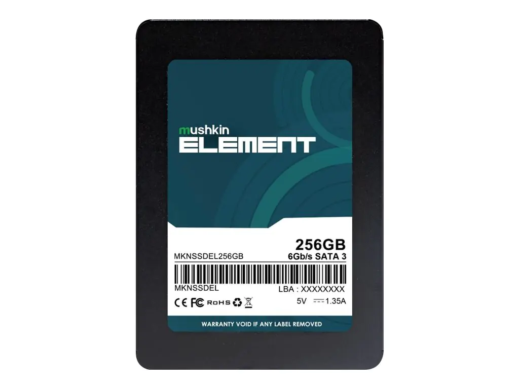 Mushkin ELEMENT - SSD - 256 GB - intern - 2.5" (6.4 cm) - SATA 6Gb/s
