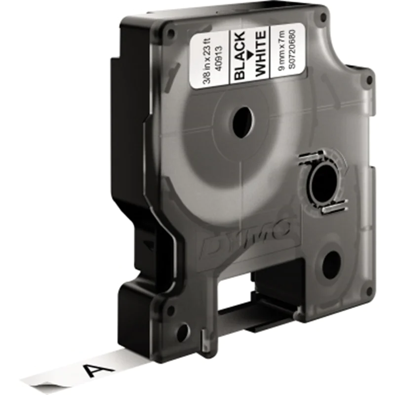 Dymo D1 - Selbstklebend - Schwarz auf Weiß - Rolle (0,9 cm x 7 m) 2093096