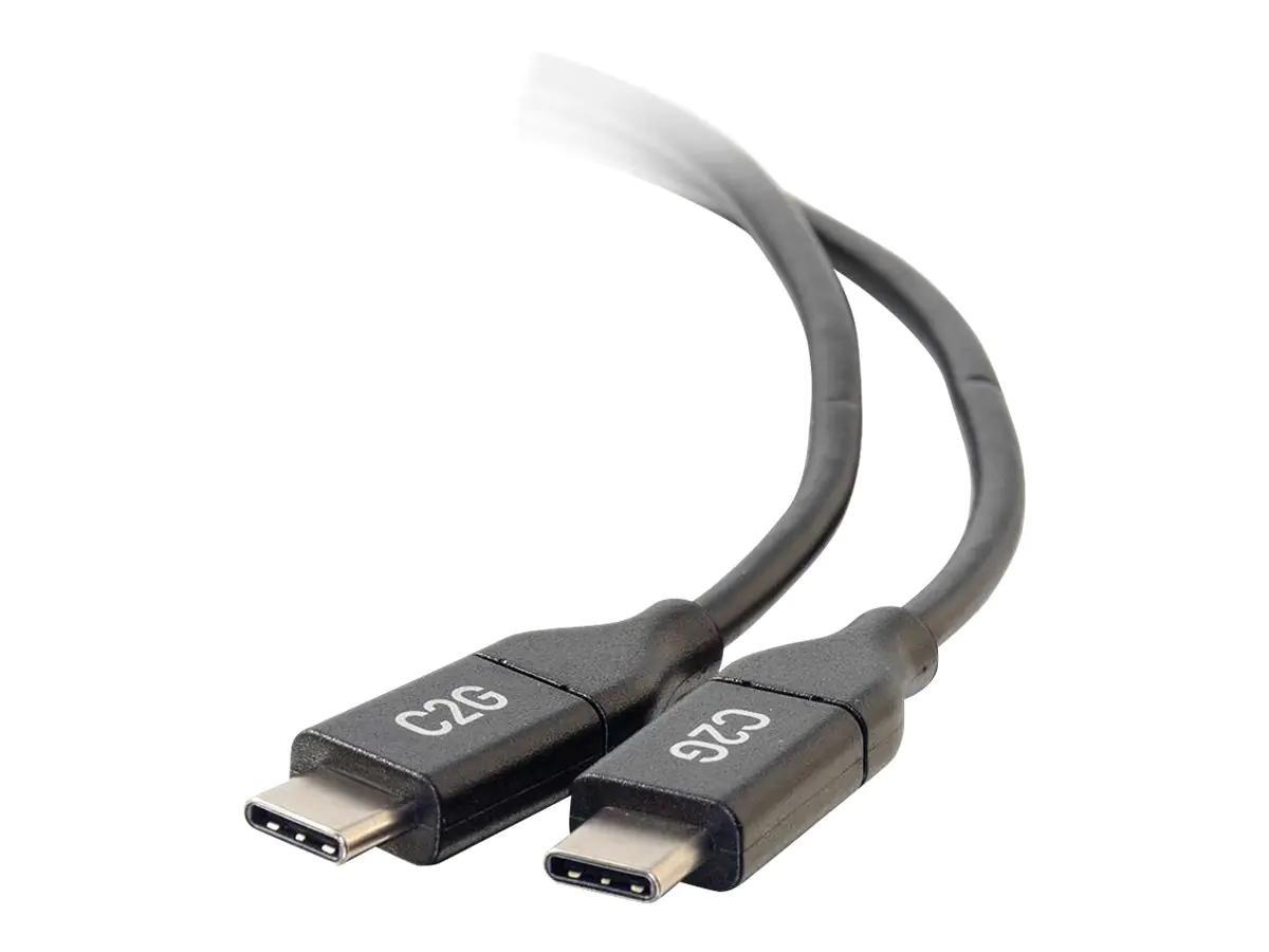 C2G 3ft USB C Cable - USB C to USB C Cable - USB C 2.0 5A - 480 Mbps - M/M - USB-Kabel - USB-C (M)