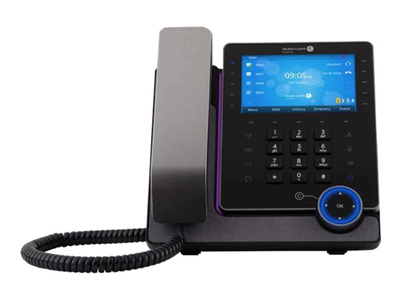 Alcatel-Lucent Enterprise M8 DeskPhone - VoIP-Telefon - 12-Wege Anruffunktion - SIP, SIP v2 - 20 Leitungen